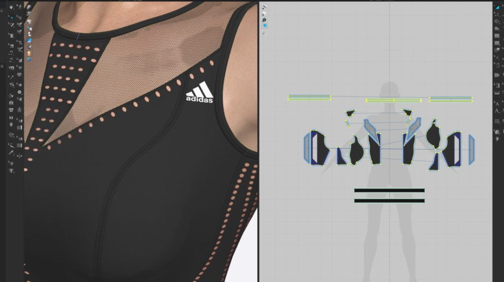 Adidas Sports Bra CLO Screen