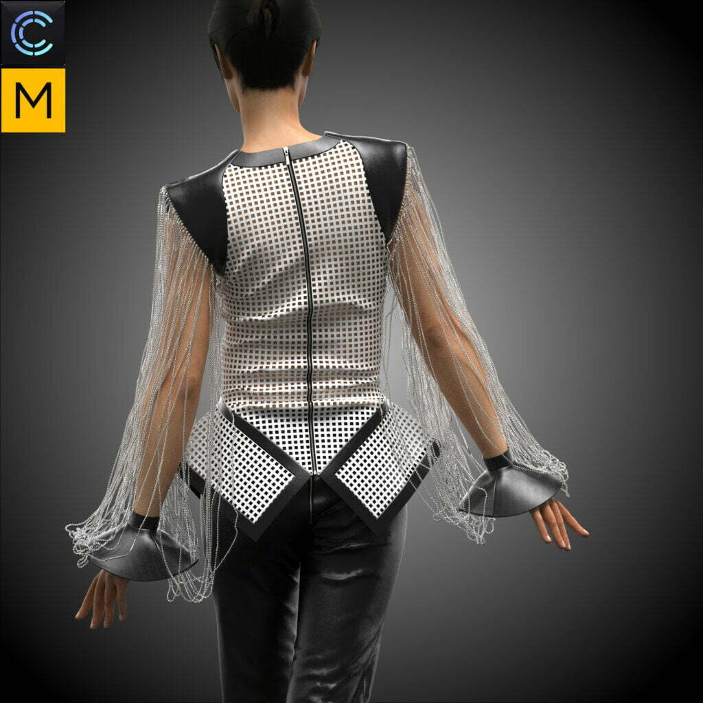 3D Printed Outfit Back