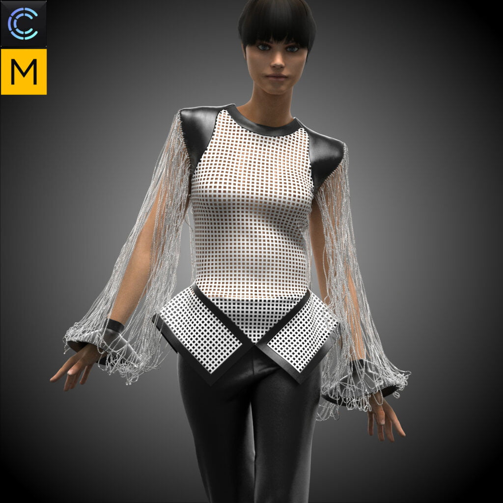 3D Printed Outfit Front